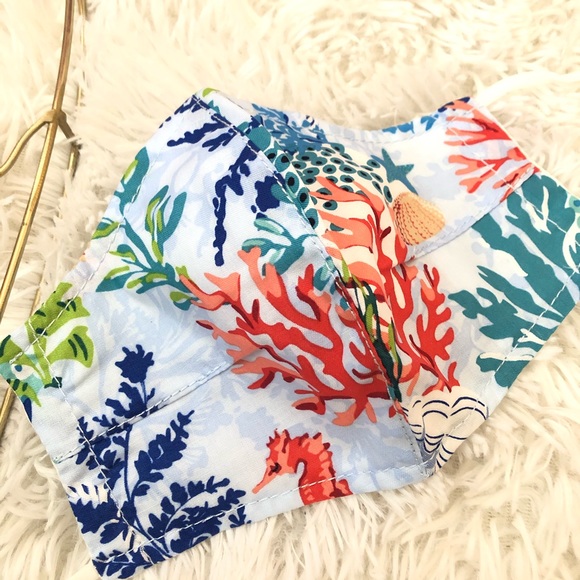 Vera Bradley Accessories Vera Bradley Cotton Face Mask Shore Thing